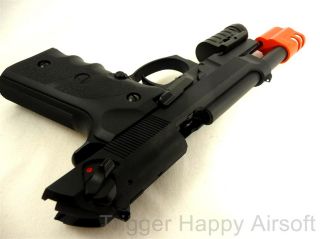   300 FPS M9 Beretta BB Gas Blowback Airsoft Gun Pistol GBB P06B