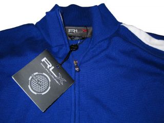 RLX Ralph Lauren Polo Blue Sweatshirt Athletic Jacket XL