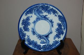 Arita Imari Blue and White Porcelain Plate 19thC
