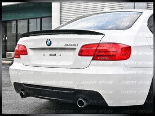 BMW E92 3 Series M3 Coupe Performance Carbon Fiber Trunk Spoiler Lip