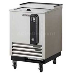 24 Bottle Cooler Stainless Exterior with 1 Sliding Door TBC 24SD 