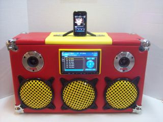IPOD BOOMBOX W 7 TOUCHSCREEN 100 WATT WITH SUBWOOFER New Low Price