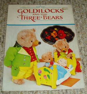 Goldilocks and The 3 Bears Live Picture Story Book 1971