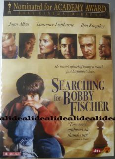 Searching for Bobby Fischer DVD New SEALED Joan Ellen