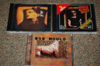   Rock and Roll Animal / Wild Child / Bob Mould   Dog Pony / 3 CD lot