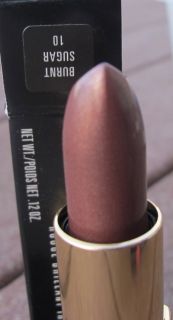 Bobbi Brown Shimmer Gloss Lipstick Lip Color Burnt Sugar 10