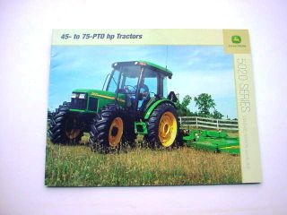 John Deere 5220, 5320, 5420 & 5520 Tractors Brochure 24 Pages