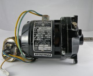 Bodine Electric 115 AC Speed Reducer Motor 1 Ph 1 80 HP 1700 RPM to 28 