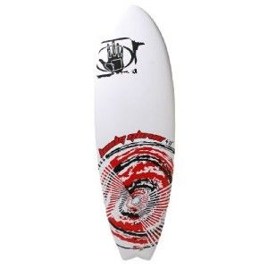 New Body Glove Surfboard Black Ball Soft Top White Surfing Board Wave 