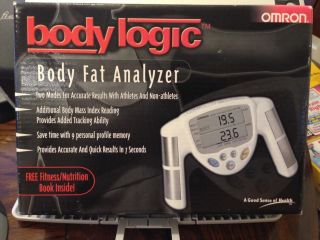 Omron Body Fat Analyzer Body Logic HBF 306BL 7 sec calculate BMI NIB