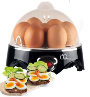 DB Tech Electric Boiled Egg Cooker Poacher with Automatic Shut Off An 