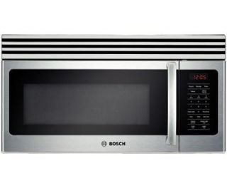   bosch 1 6 cu ft over the range microwave hmv3051c stainless steel $