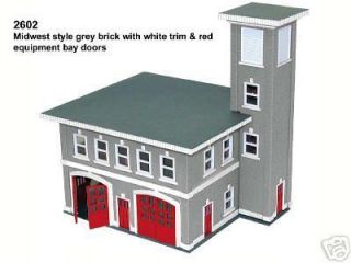 Boley Fire Station 2 Storeys 7in WX 6in DX7 25in H 2602