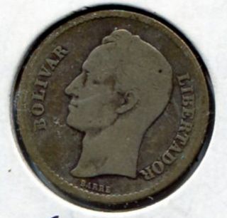 squaretrade ap6 0 1929 venezuela 1 bolivar silver coin