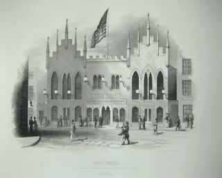 Boston Oak Hall North Street 1853 Mens Clothing Store