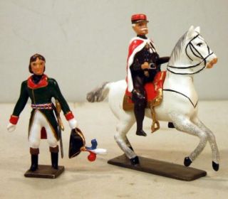   mounted MARSHALL LYAUTEY & GENERAL BONAPARTE PERSONNAGES HISTORIQUES