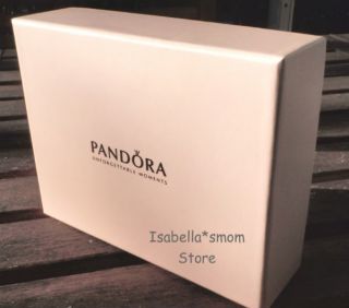 NEW Authentic PANDORA Pink LEATHER Jewelry Box/Case/Organizer