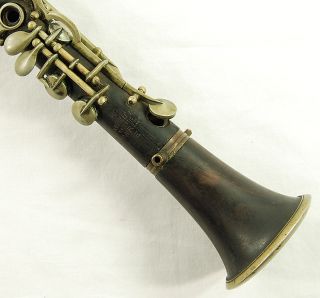 Auguste Bonneville Paris Clarinet Albert Circa 1913 RARE