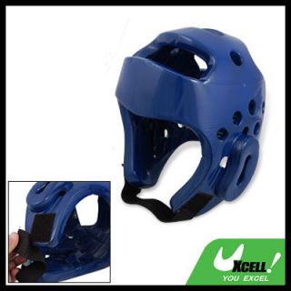 Blue Soft Boxing Sparring Helmet Protective Head Gear