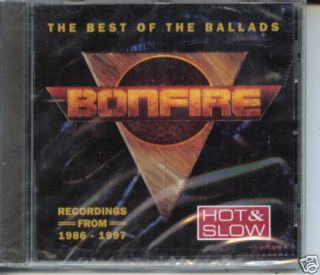 Bonfire Best of The Ballads Hot Slow CD