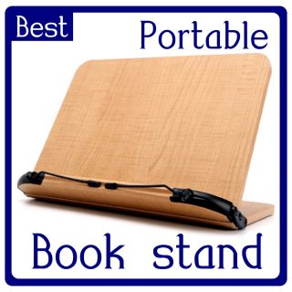 Size s Portable Reading Book Stand Document Notebook Holder Bookstands 