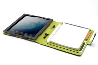 Booq BOOQPAD iPad 2 / New iPad 3 Agenda Case ( Grey   Green )