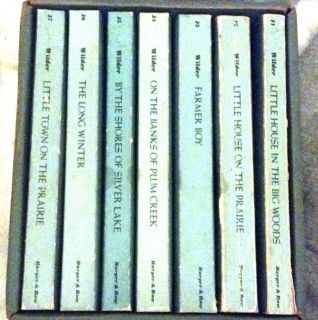 Complete Set of Little House Books by Laura Ingalls Wilder 1971 