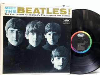 WOW RARE Meet The Beatles 1964 US LP Capitol Mono 2nd Pressing 