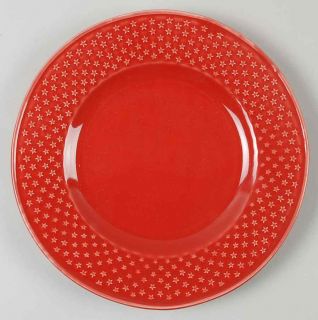 Bordallo Pinheiro Mini Stars Red Luncheon Plate 7302593