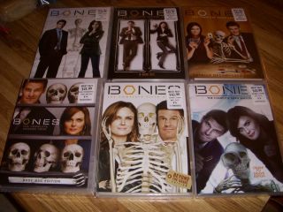 Bones Season 1 2 3 4 5 6 Brand New Sealed DVD Deschanel Boreanaz