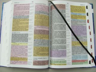 Biblia Estudio Arco Iris Rainbow Bible HC Thumb New