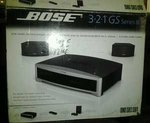 Bose 3 2 1 GS Series III 2 1 Channel Home Theater System with DVD 