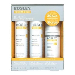 Bosley Defense Hairloss Hairgrowth Hair Regrowth Set