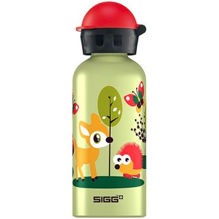 Sigg Happy Forest 0 4 L 12 oz Water Bottle Swiss Made BPA Free 8320 00 