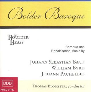 Brass CD Toccata Fugue D Minor The Boulder Brass Large Brass Ensemble 