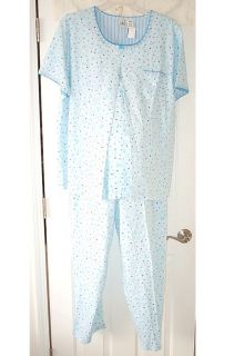  Plus Size Duo Maternity Nursing Pajamas PJs Loungewear 2X 3X 4X