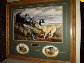Brent R Todd Honk Buster Puppies Le Print 241 250 Signed Framed 