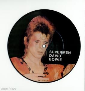 David Bowie 7 Vinyl Superman Space Oddity Picture Disc Bowie 