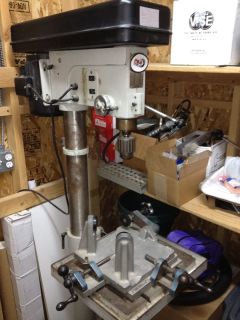 Professional Bowling Ball Drill Press with jig Bits and Bit Sharpener