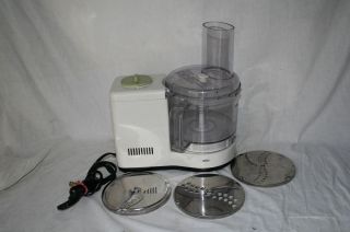 Braun AG 4259 Food Processor with 3 Disks Works Well