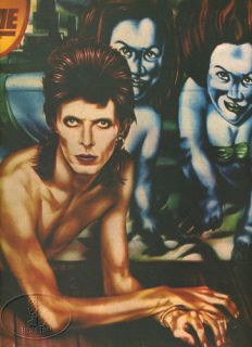 David Bowie 1974 Diamond Dogs U s Tour Concert Program