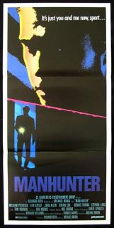 RED DRAGON 1986 Manhunter HANNIBAL LECTER Daybill Movie poster