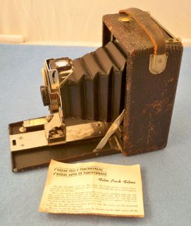   /Antique Kodak Premo No.1 Folding Box Film Camera Excellent Condition