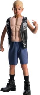 wwe stone cold deluxe child wrestling boys costume
