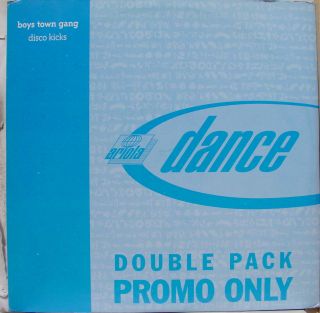 BOYS TOWN GANG disco kicks 12 2 Mint  promo 2331 1RLDJ Vinyl 1997 