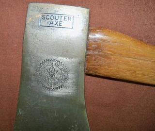 Boy Scout Axe / Hatchet marked on one side of the axe head ~ Made By 