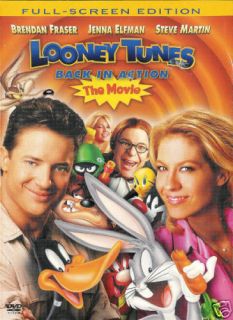 Looney Tunes Back in Action Brendan Fraser DVD 085393324728
