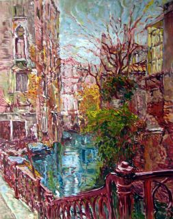 Marco Sassone Venice Reflections Serigraph Hand Signed Art SUBMIT An 