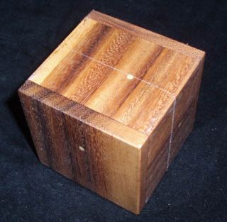  Stick It Box Wood Brain Teaser Puzzle