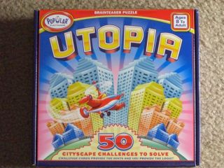 New Utopia Brain Teaser Puzzle Game by Popular Playthings
